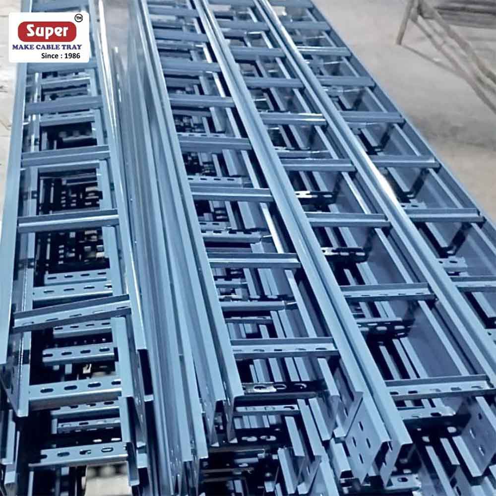MS Powder Coated Ladder Cable Tray Manufacturers, Suppliers, Exporters in Delhi